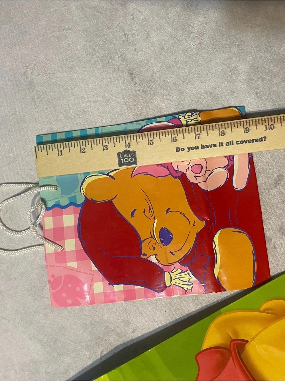 Winnie The Pooh Gift Bag Lot Of 2